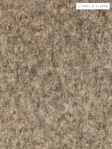 Clarke & Clarke Charcoal or Gilver Folius Expressions Performance 10M Wallpaper (W51361) | £78