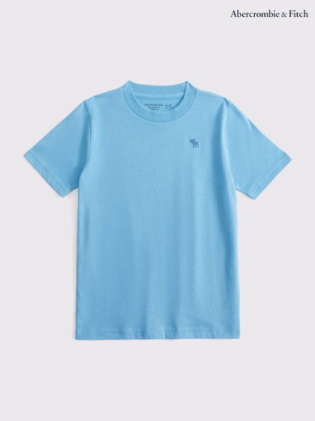 Abercrombie & Fitch Icon Logo Crew Neck Short Sleeve T-Shirt (W51565) | £13