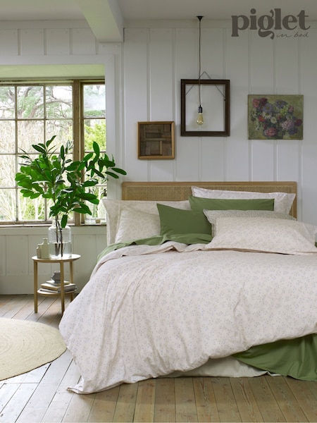 Piglet in Bed Spring Sprig Duvet Cover (W51616) | £99 - £109