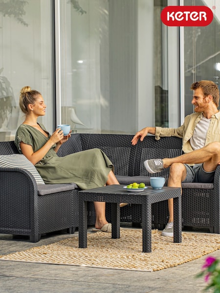 Keter Grey Rosalie 5 Seater Corner Set (W51783) | £320