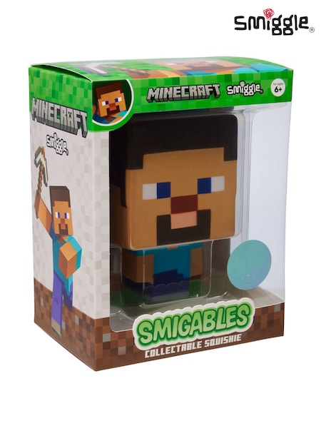 Smiggle Blue Minecraft Smigables Collectable Squishie (W51945) | £10