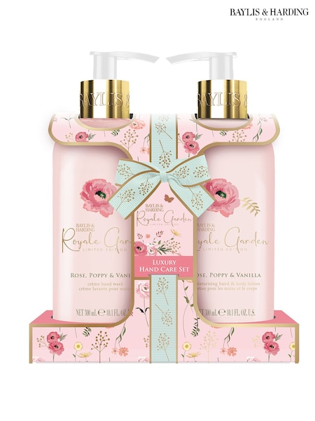 Baylis & Harding Royale Garden Rose, Poppy & Vanilla Luxury Hand Care Gift Set (W52001) | £9