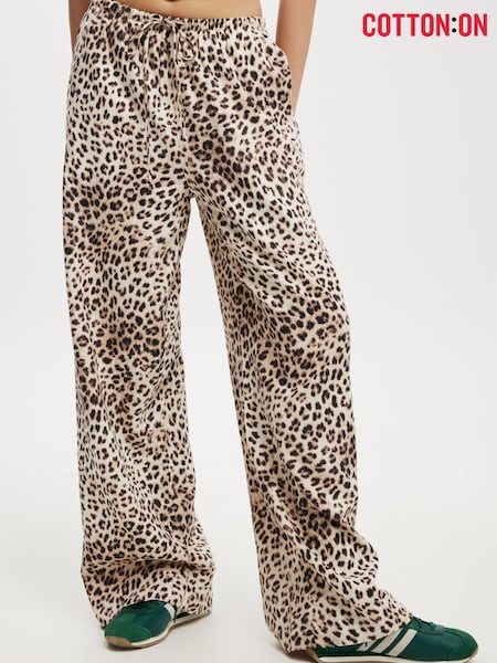 Cotton On Animal Haven Wide Leg Trousers (W52203) | £30