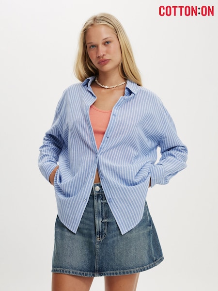 Cotton On Blue Haven Long Sleeve Shirt (W52206) | £30
