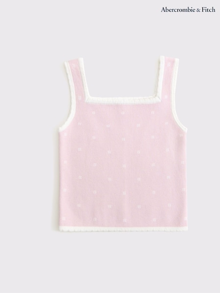 Abercrombie & Fitch Square Neck Sweater Tank Top (W52649) | £29
