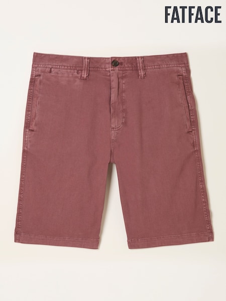 FatFace Padstow Terracotta Pull On Garment Dye Utility Shorts (W52752) | £46