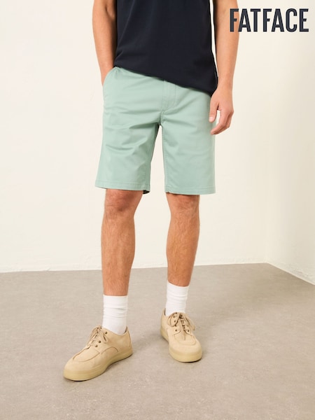 FatFace Mawes Duck Egg Blue Chino Shorts (W52764) | £0