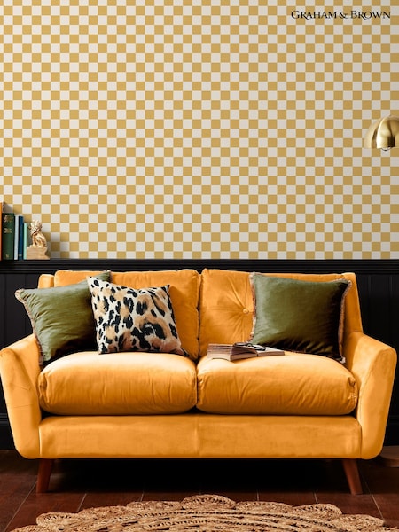 Graham & Brown Honey Envy Check Me Out 10M Wallpaper (W53014) | £42