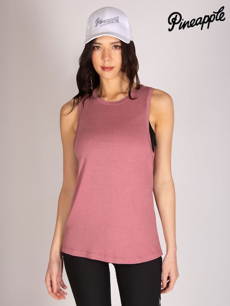 Pineapple Pink Longline Vest (W53254) | £22