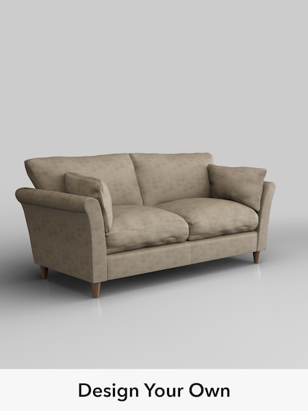 Monza Faux Leather Easy Clean/Mink Brown Hartley Relaxed Sit (W53330) | £1,275