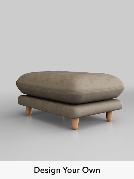 Monza Faux Leather Easy Clean/Mink Brown Odella (W53334) | £425
