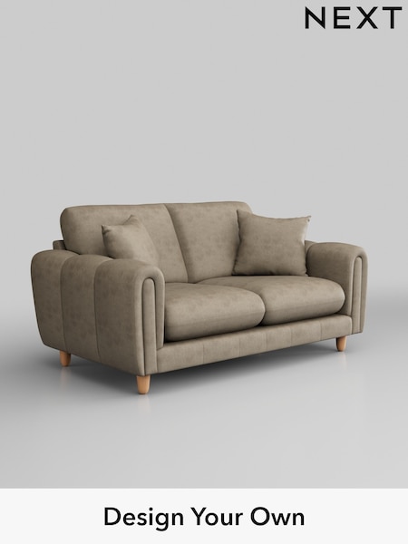 Monza Faux Leather Easy Clean/Mink Brown Odella (W53334) | £1,275