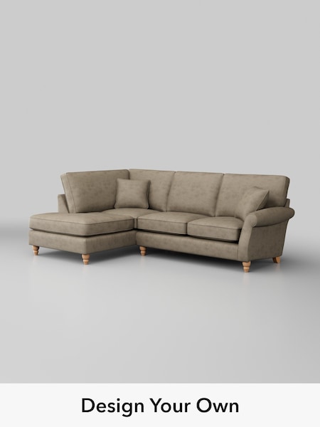 Monza Faux Leather Easy Clean/Mink Brown Ashford (W53337) | £2,025