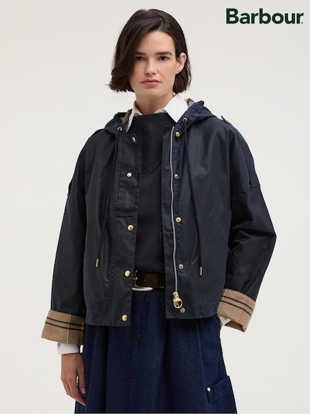 Barbour® Blue Ryedale Wax Jacket (W53347) | £279