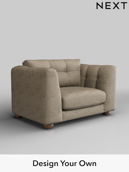 Monza Faux Leather Easy Clean/Mink Brown Jasmine (W53351) | £1,175