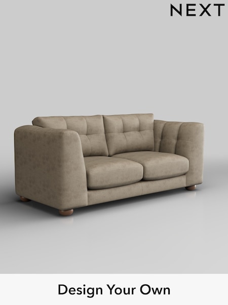 Monza Faux Leather Easy Clean/Mink Brown Jasmine (W53351) | £1,375