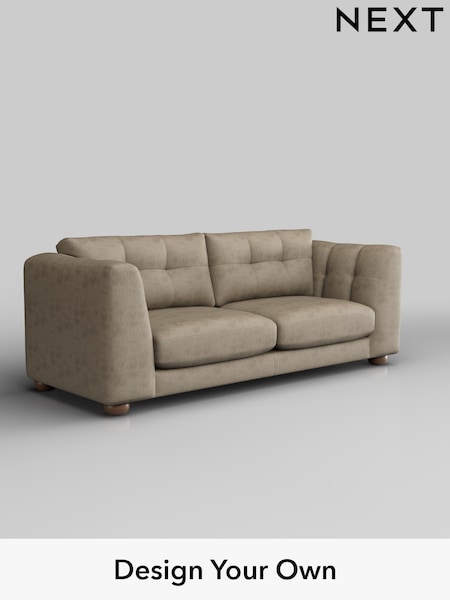 Monza Faux Leather Easy Clean/Mink Brown Jasmine (W53351) | £1,475