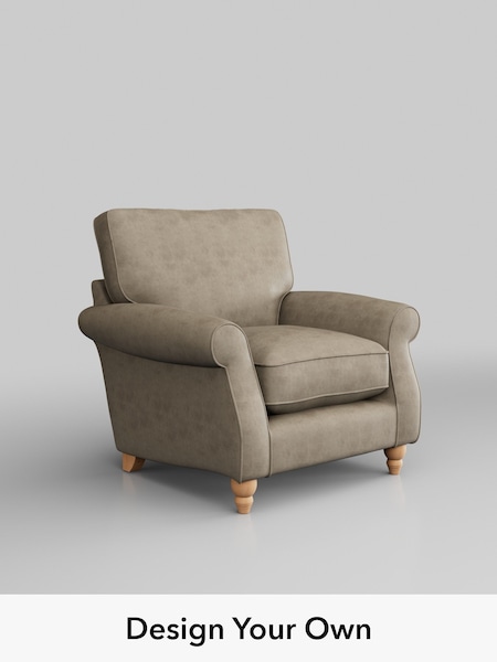 Monza Faux Leather Easy Clean/Mink Brown Ashford Relaxed Sit (W53353) | £925