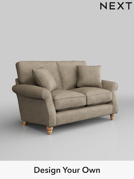 Monza Faux Leather Easy Clean/Mink Brown Ashford Relaxed Sit (W53353) | £1,225