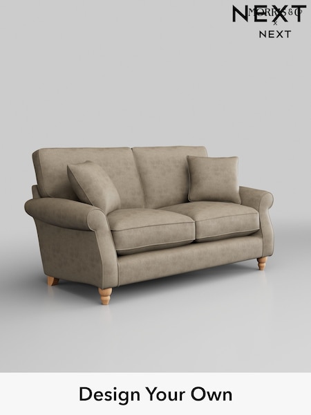 Monza Faux Leather Easy Clean/Mink Brown Ashford Relaxed Sit (W53353) | £1,325