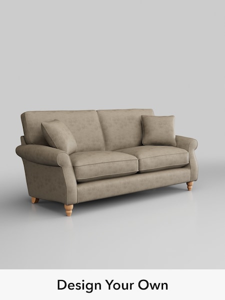 Monza Faux Leather Easy Clean/Mink Brown Ashford Relaxed Sit (W53353) | £1,425