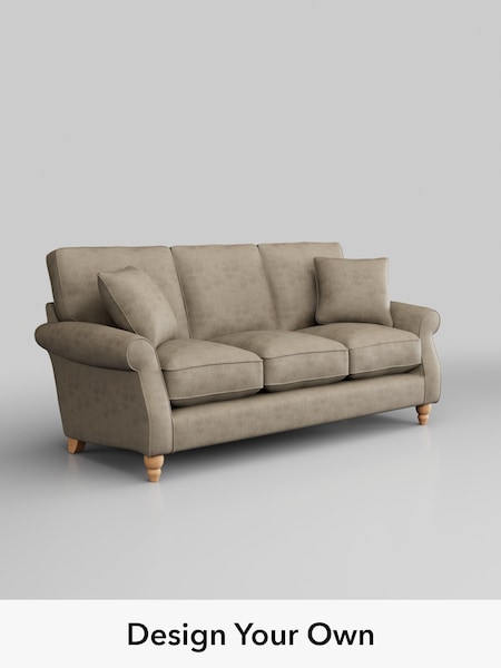 Monza Faux Leather Easy Clean/Mink Brown Ashford Relaxed Sit (W53353) | £1,425