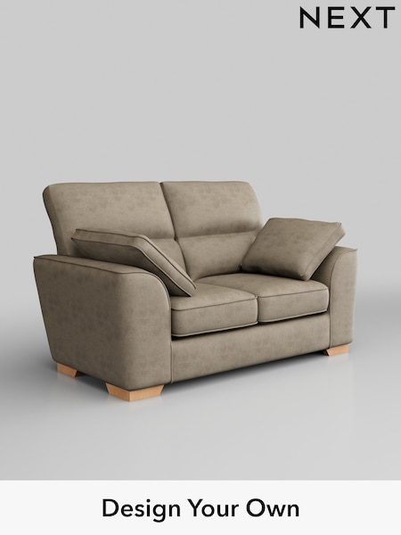 Monza Faux Leather Easy Clean/Mink Brown Stamford Highback (W53354) | £1,099