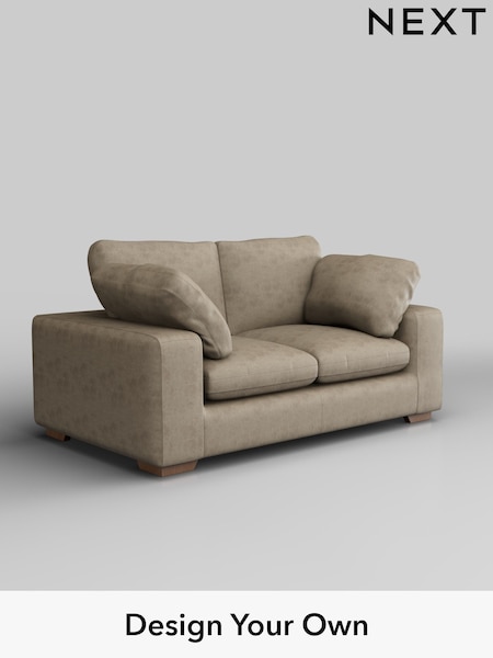 Monza Faux Leather Easy Clean/Mink Brown N Premium The Snuggle Grand (W53364) | £1,699