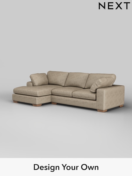Monza Faux Leather Easy Clean/Mink Brown N Premium The Snuggle Grand (W53364) | £2,675
