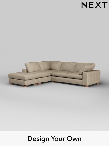 Monza Faux Leather Easy Clean/Mink Brown N Premium The Snuggle Grand (W53364) | £3,499