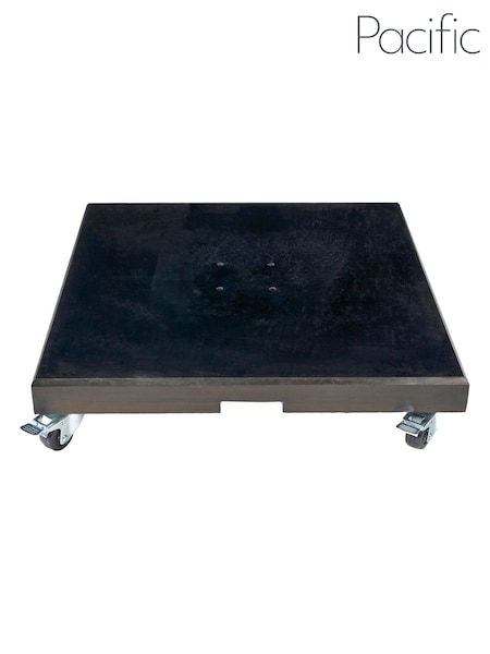 Pacific Black Polished Granite 120KG Parasol Base (W53386) | £435