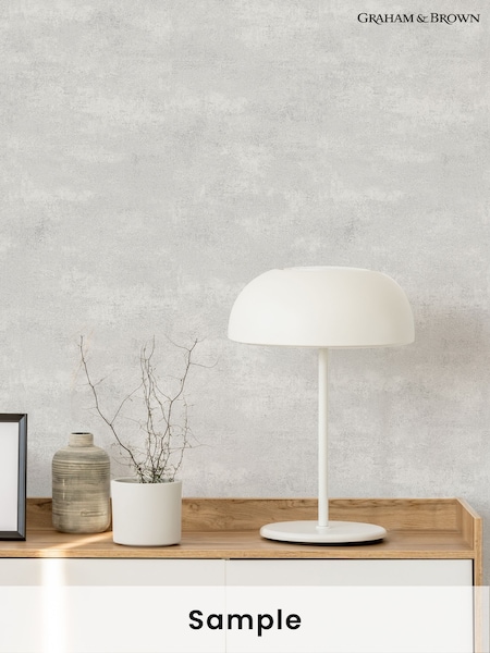 Graham & Brown Cream Boutique Urban Plaster A4 Wallpaper Sample (W53401) | £1