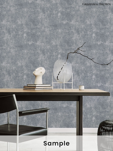 Graham & Brown Grey Boutique Urban Concrete A4 Wallpaper Sample (W53409) | £1