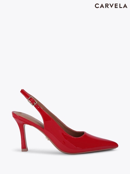 Carvela Red Corletta Sling Court Shoes (W53497) | £119