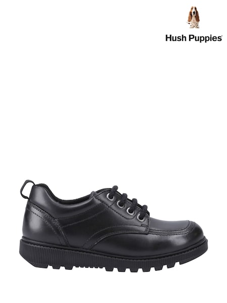 Hush Puppies Keeley Black Shoes (W53613) | £60