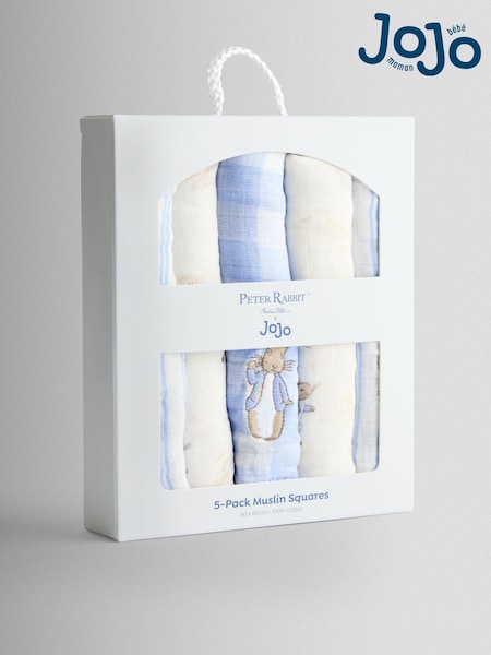 Peter Rabbit Peter Rabit 5-Pack Muslins (W53838) | £19.50