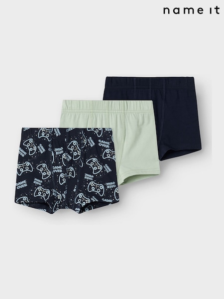 Name It Blue Boxers 3 Pack (W54143) | £14