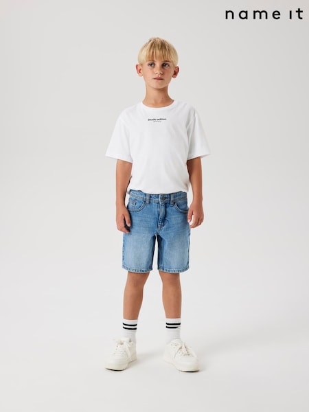 Name It Blue Denim Shorts (W54148) | £19