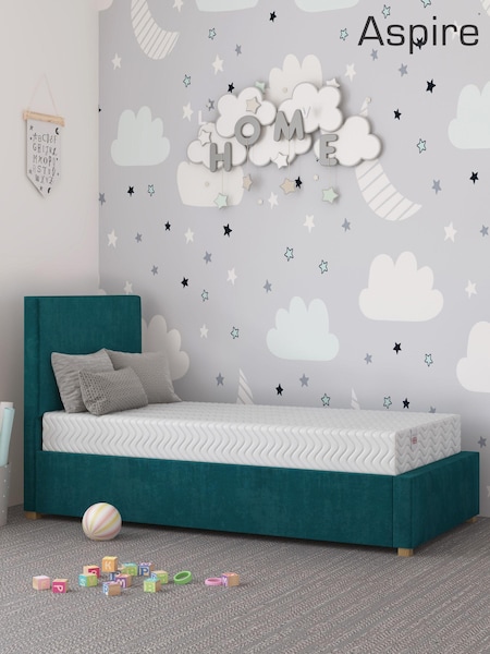 Aspire Furniture Kids Otho Anti Allergy Foam Mattress with OEKOTEX Fabric (W54208) | £225 - £285
