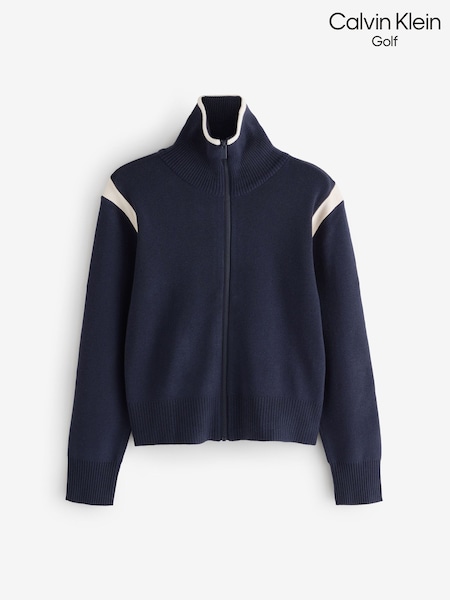Calvin Klein Golf Rivera Full Zip Knit Top (W54212) | £80
