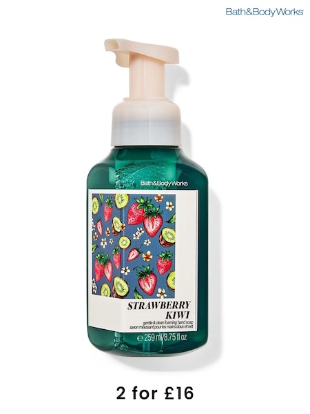 Bath & Body Works Strawberry Kiwi Foam Soap 8.75 fl oz / 259 mL (W54284) | £12