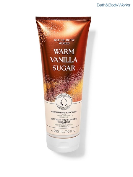 Bath & Body Works Warm Vanilla Sugar Moisturising Body Wash 10 fl oz / 295 mL (W54288) | £18