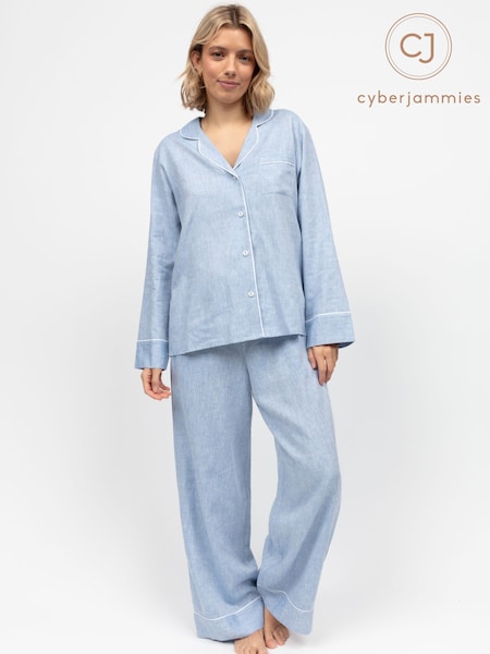Cyberjammies Blue Edit Pyjamas Set (W54487) | £62