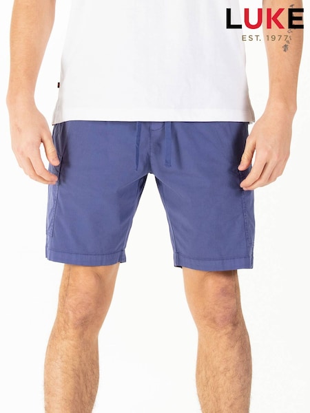 Luke 1977 Detalle Black Shorts (W54497) | £35