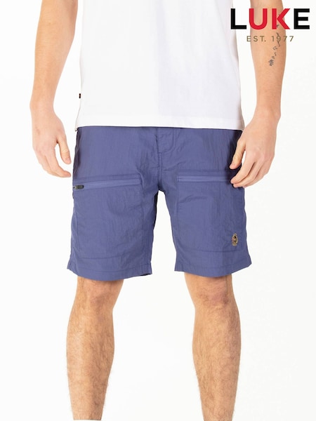 Luke 1977 Blythe Black Shorts (W54517) | £39