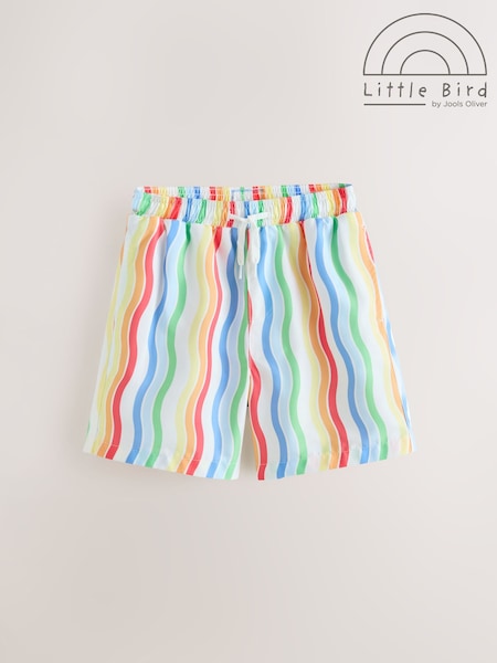 Little Bird by Jools Oliver Pastel Waves Swimshorts (W54568) | £16 - £20