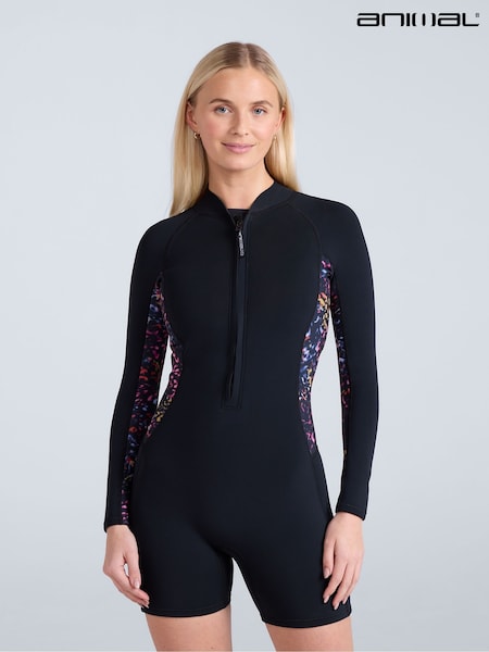 Animal Black Womens Soleil 1mm UV Max Wetsuit (W55147) | £77