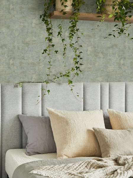 Graham & Brown Sage Boutique Ornamental Texture Heavy Weight Vinyl 10M Wallpaper (W55153) | £30
