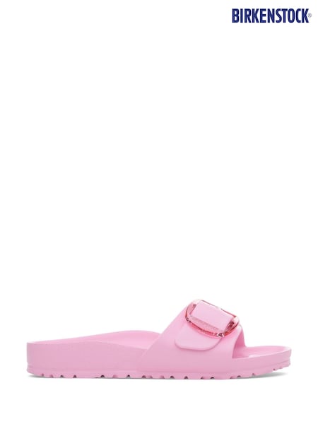 Birkenstock Pink Madrid Big Buckle EVA Fondant Sandals (W55180) | £50