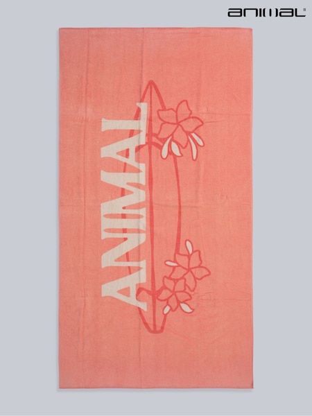 Animal Pink Classic Cotton Towel (W55334) | £18